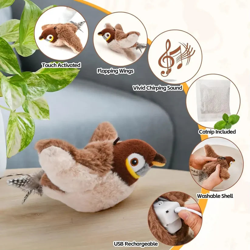 Simulated Bird Cat Toy
